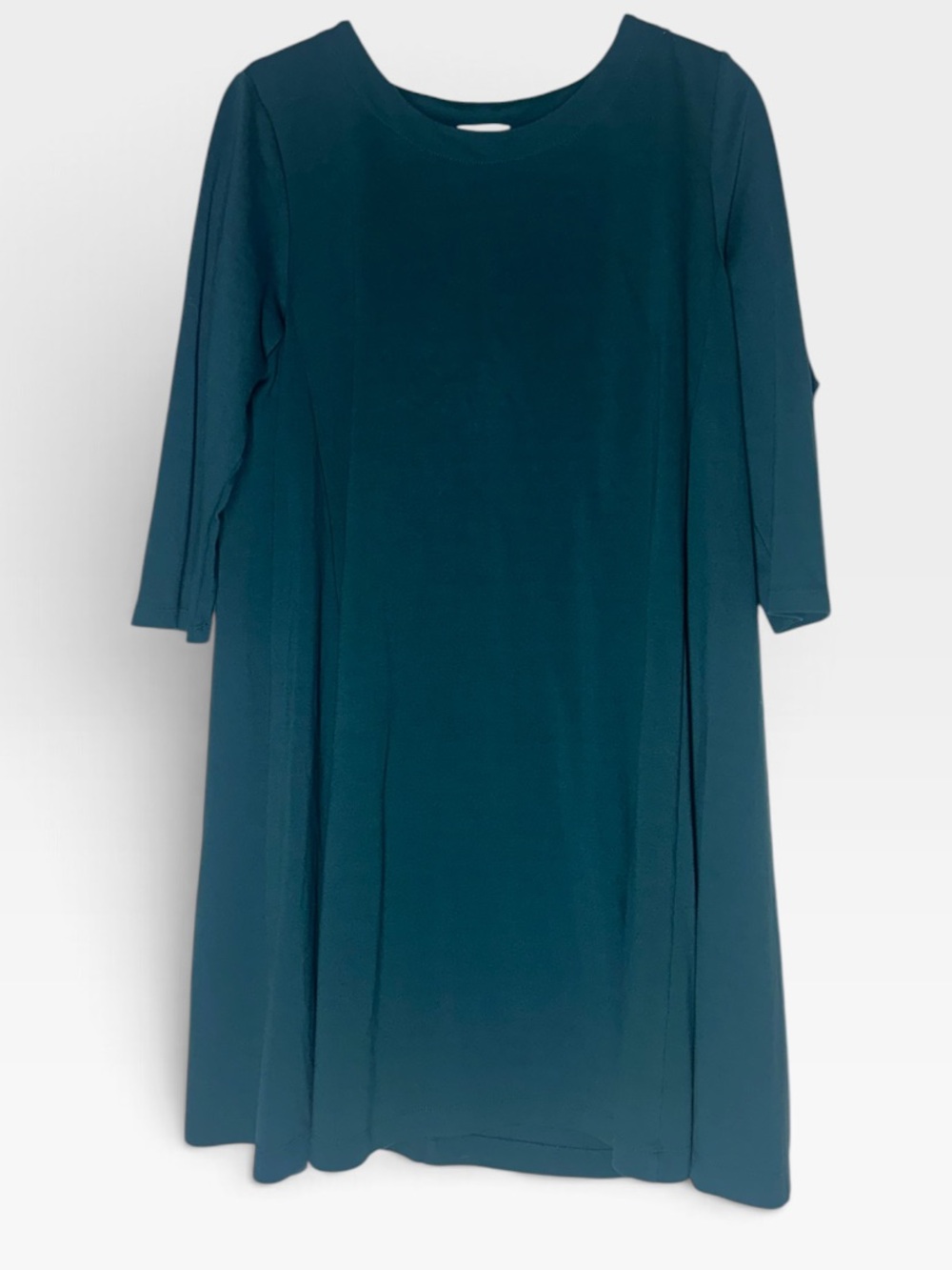 Loft Teal Swing Dress